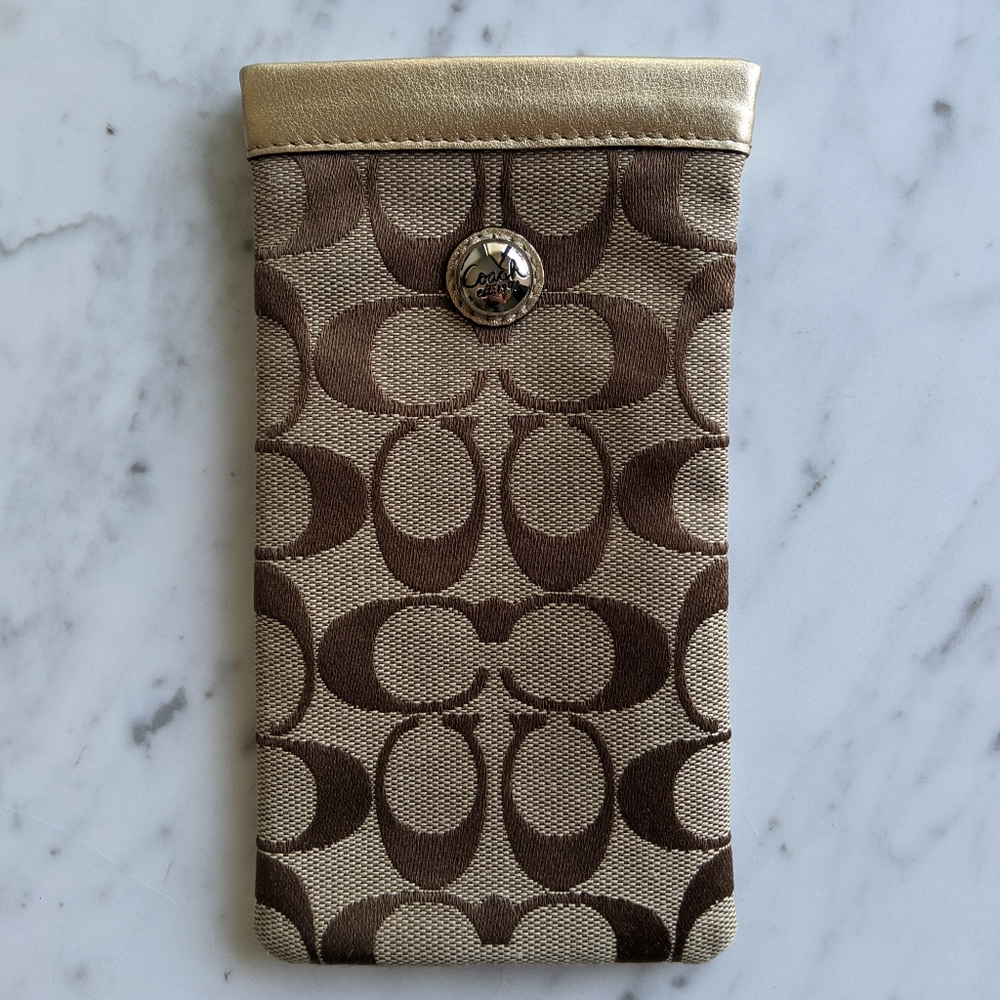 Coach Sunglasses Sleeve Case